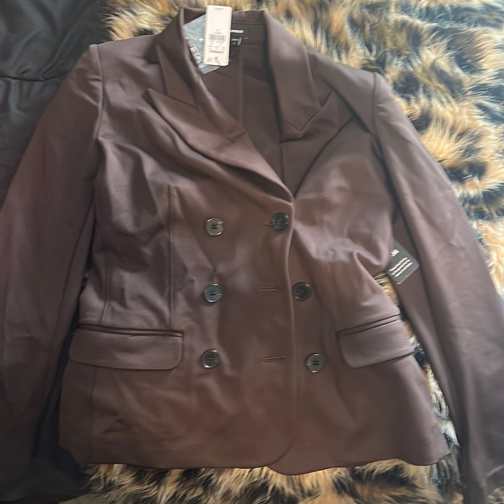 Brown Blazer BRAND NEW W TAGS